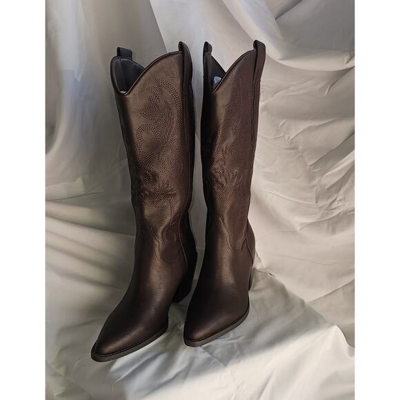 Sun + Stone Women's Bernarrd Cowboy Boots - Picture 2 of 5